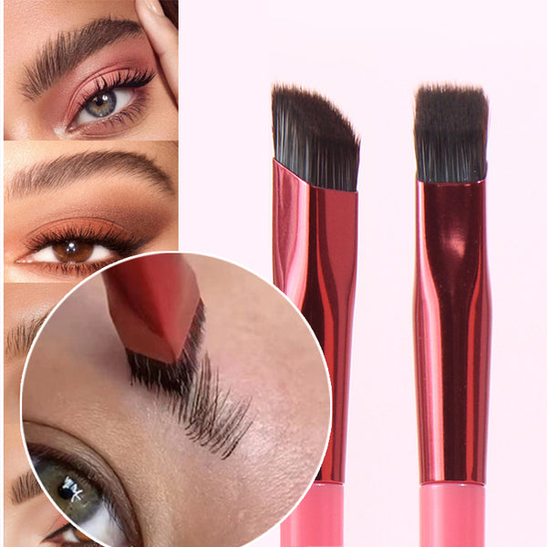 Brocha de Cejas 3D con Pasta de Maquillaje - Pincel Estereoscópico para Cejas y Corrector