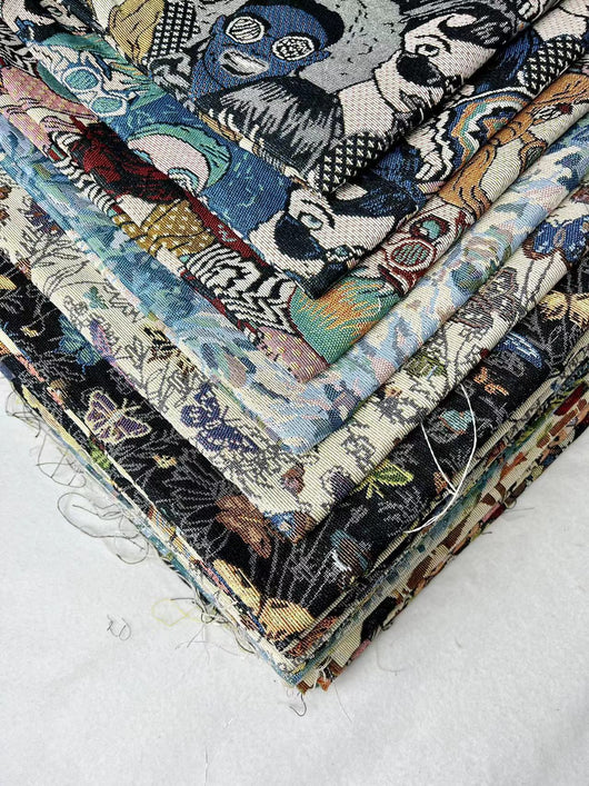 Tela Jacquard Teñida en Hilo con Estilo Étnico - Image 29
