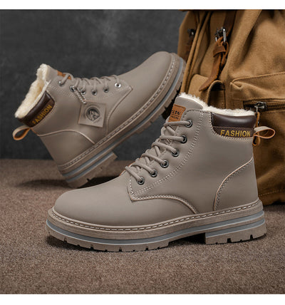 Botas Casuales Vintage para Hombre - Estilo Versátil - Image 14