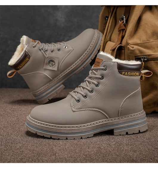 Botas Casuales Vintage para Hombre - Estilo Versátil - Image 14