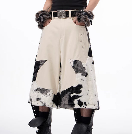 Pantalones Cortos de Fibra de Leche con Costuras y Textura Suave - Image 12