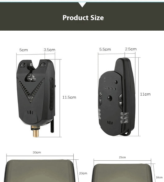 Alarma Electrónica Inalámbrica para Pesca - Image 9