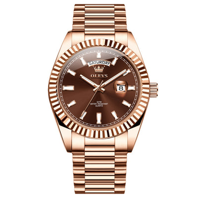 Reloj de Acero Inoxidable Resistente al Agua para Negocios - Image 3