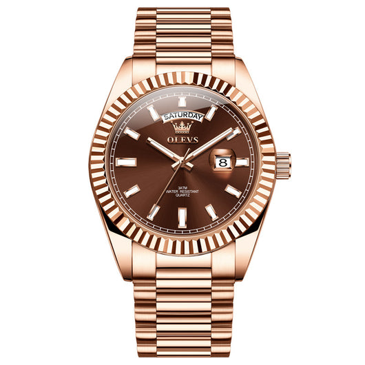 Reloj de Acero Inoxidable Resistente al Agua para Negocios - Image 3