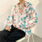 Camisa Casual Estampada de Temperamento Masculino