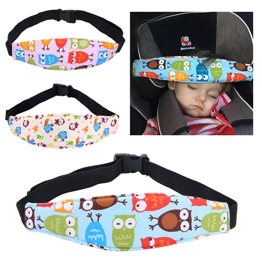 Cinturón de Sujeción para Cabeza - Almohada de Descanso para Asiento de Auto