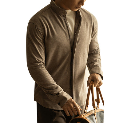 Camisa Slim Casual para Otoño e Invierno - Image 5