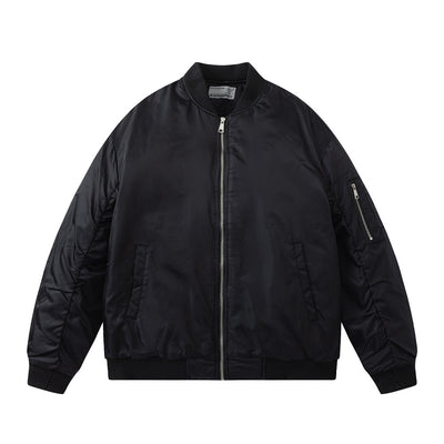 Chaqueta Acolchada Deportiva con Cuello Alto y Mangas Plisadas para Hombre - Image 5