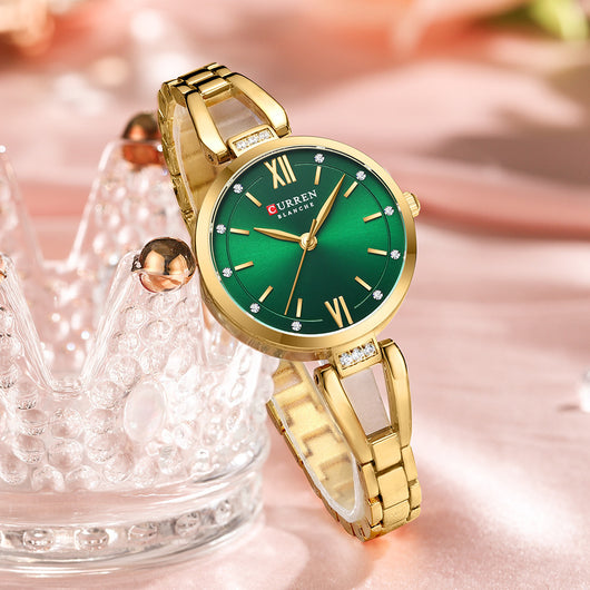 Reloj de Pulsera Cuarzo para Mujer - Diseño Minimalista Resistente al Agua