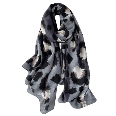 Chal Ligero de Algodón y Lino para Mujer - Abrigo Versátil Otoño e Invierno - Image 5