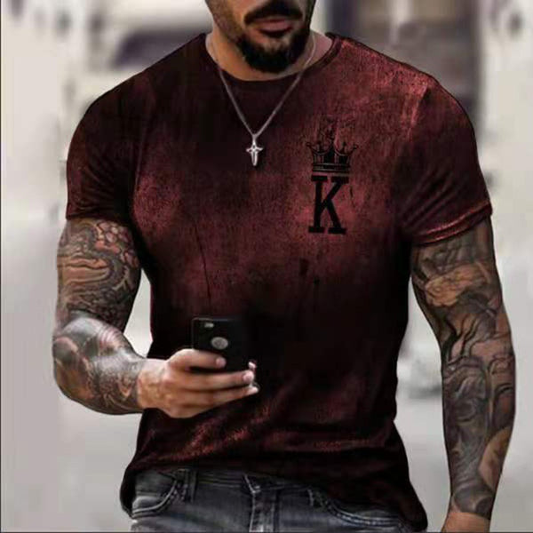 Playera Estilo Urbano con Diseño 3D para Hombre