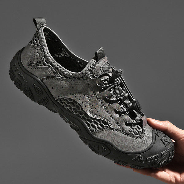 Zapatos de Senderismo Talla Grande para Hombre con Malla Transpirable