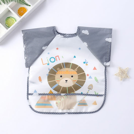 Babero Impermeable para Bebé con Bolsillo Atrapa Comida - Image 27