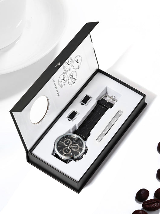 Reloj de Cuarzo para Hombre - Conjunto de Regalo Ejecutivo - Image 10