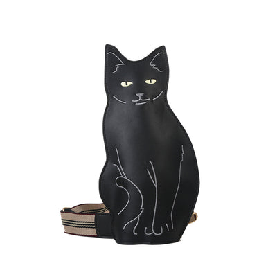 Bolsa de Pecho para Mujer con Diseño de Gatito - Image 5
