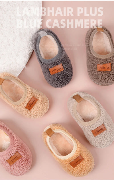Zapatos de Algodón para Bebés y Niños Pequeños con Suela Antideslizante y Forro Cálido - Image 11