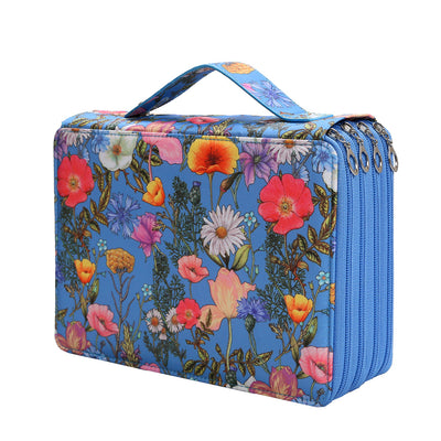 Estuche Organizador de Lápices Multicolor con 4 Compartimentos y Cierre - Image 3