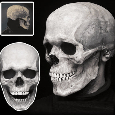 Máscara Cráneo Móvil 3D con Mandíbula Articulada - Disfraz Horror Profesional - Image 13