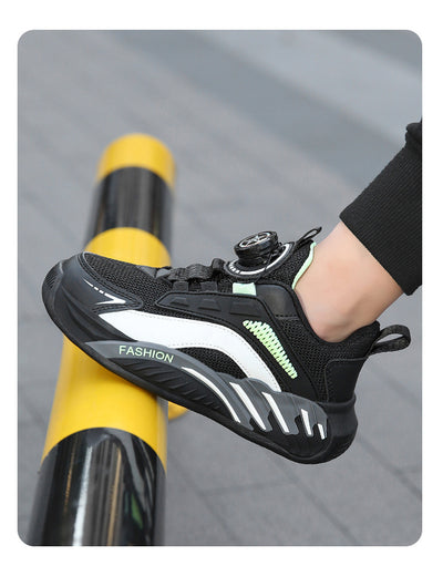 Zapatillas de Otoño Antideslizantes con Suela Flexible y Cierres Giratorios para Niños y Adolescentes - Image 26