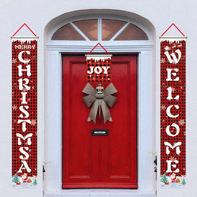 Decoraciones Navideñas: Cortinas, Banderas y Adornos Colgantes - Image 34