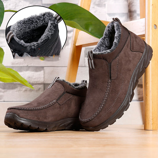 Zapatos Cómodos Beijing para Hombre - Algodón Acolchado Calidez