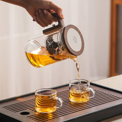 Tetera de Vidrio con Separador Magnético - Infusor sin Varilla 800ml - Image 2