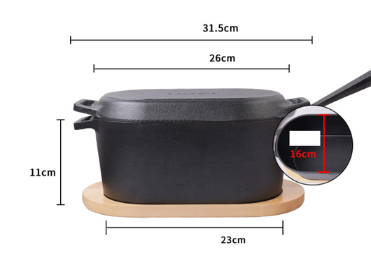 Molde de Hierro Fundido para Pan, Torta y Tostadas - Image 14
