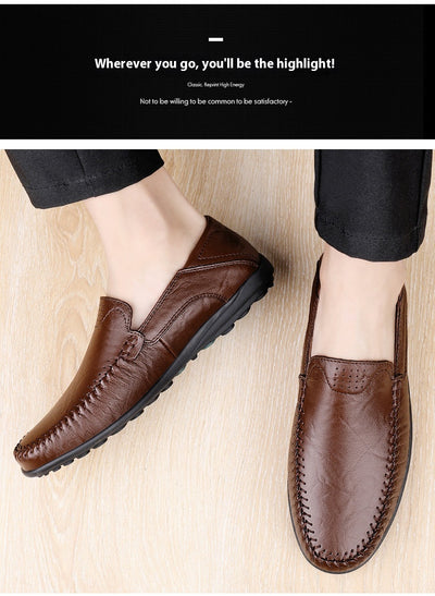 Zapatos de Cuero Gamuza para Hombre - Estilo Ejecutivo Casual - Image 20