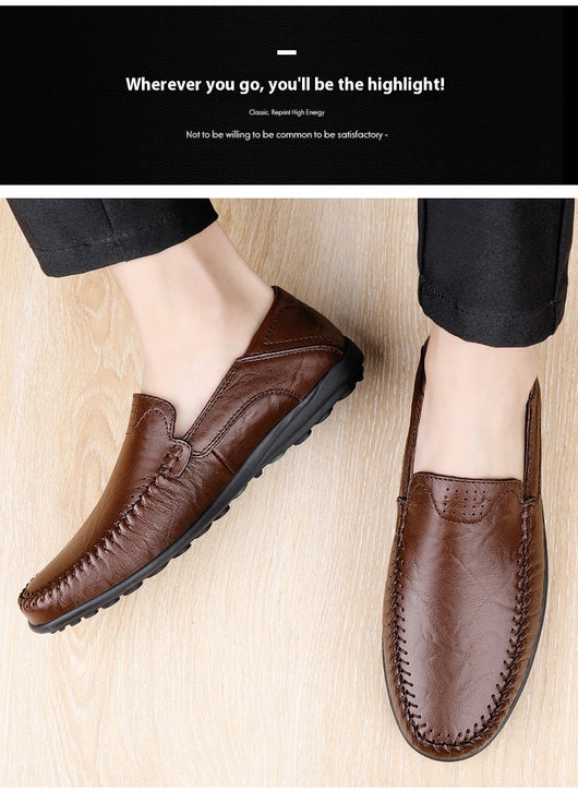 Zapatos de Cuero Gamuza para Hombre - Estilo Ejecutivo Casual - Image 20
