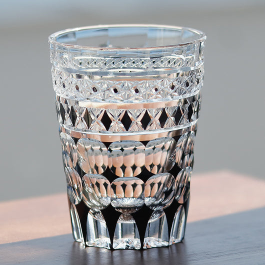 Vaso de Cristal Tallado a Mano Estilo Japonés para Whiskey y Jugos - Image 3