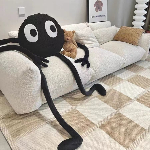 Peluche Decorativo Sofá Carbón Negro - Muñeco Trendy para Dormitorio y Fotos - Image 3