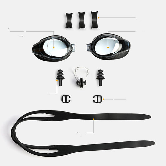 Set de Traje de Baño y Gafas de Natación para Hombre - Image 2