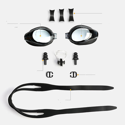 Set de Traje de Baño y Gafas de Natación para Hombre - Image 2