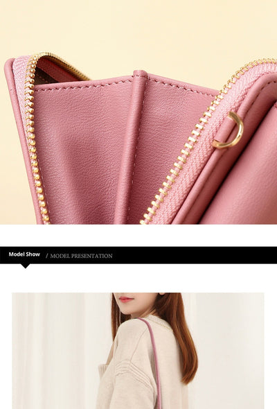 Billetera Crossbody Vertical para Teléfono - Diseño Minimalista y Funcional - Image 17