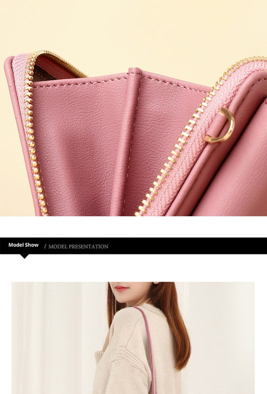 Billetera Crossbody Vertical para Teléfono - Diseño Minimalista y Funcional - Image 17