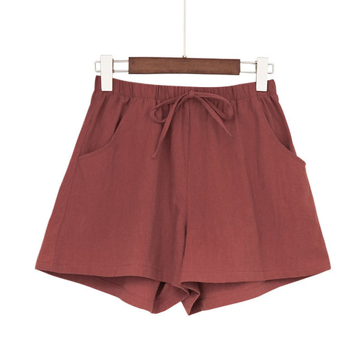 Shorts de Algodón y Lino para Mujer - Image 7