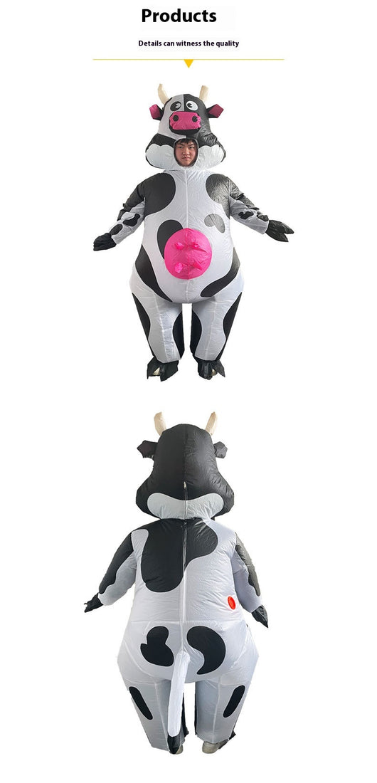Disfraz Inflable Vaca Bobo - Traje Divertido para Fiestas y Festivales - Image 11