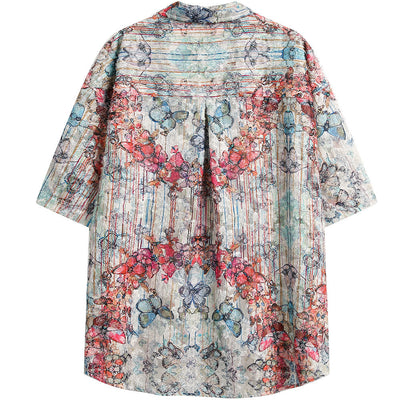 Camisa Estampada Completa Estilo Punk para Verano - Image 3