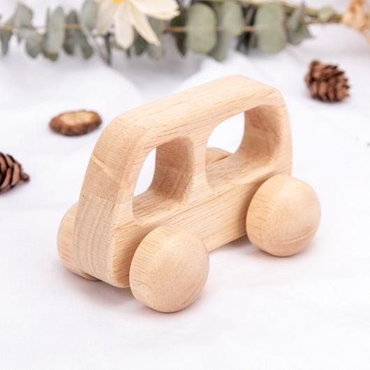 Carrito de Juguete de Madera para Niños - Diseño Simple y Creativo