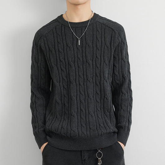 Suéter Tejido Slim Fit para Hombre - Pullover Casual - Image 6