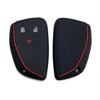 Funda Protectora de Silicona para Llave Chevrolet Tahoe Ivia GW con Patrón de Neumático - Image 16