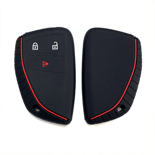 Funda Protectora de Silicona para Llave Chevrolet Tahoe Ivia GW con Patrón de Neumático - Image 16