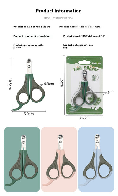 Cortaúñas Portátil para Mascotas con Orificio de Seguridad - Image 7