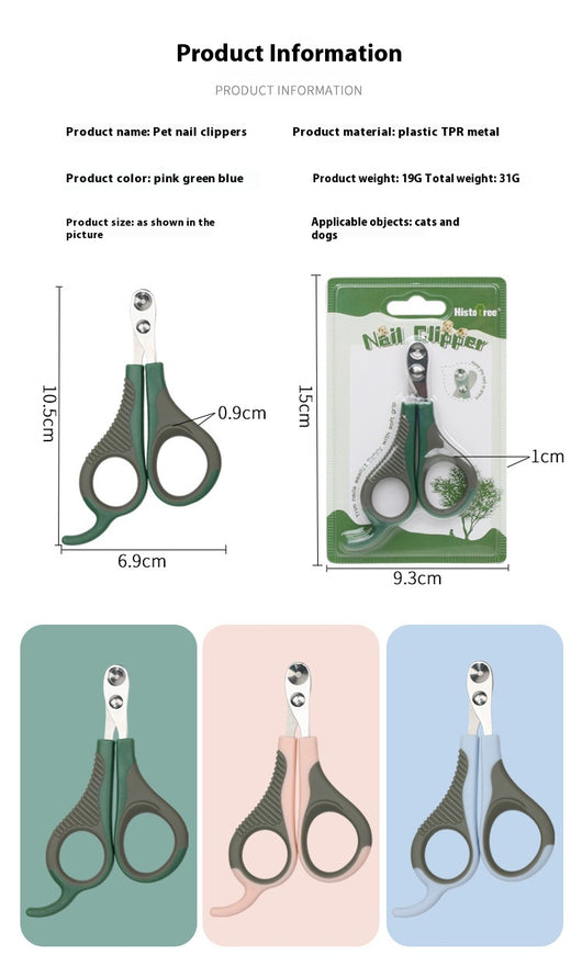 Cortaúñas Portátil para Mascotas con Orificio de Seguridad - Image 7