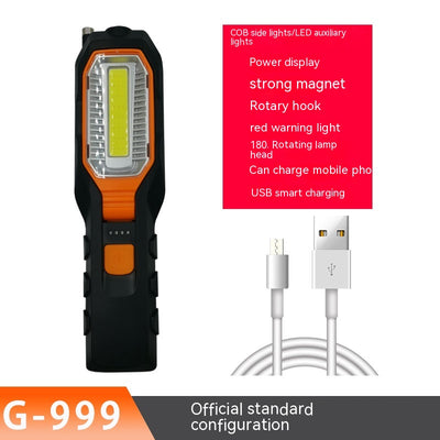 Linterna LED Profesional para Reparación Automotriz con Imán y Luz Ultra Brillante - Image 6