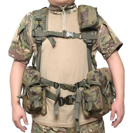 Chaleco Táctico Militar Camuflaje M-1 para Deportes y Aventura - Image 13