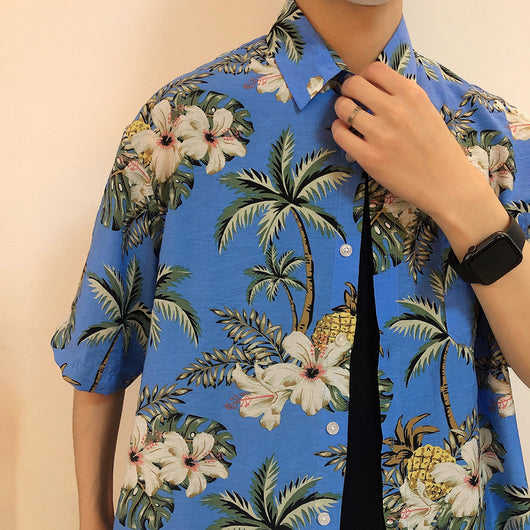 Camisa Hawaiana Vintage para Hombre - Diseño Clásico de Playa - Image 17