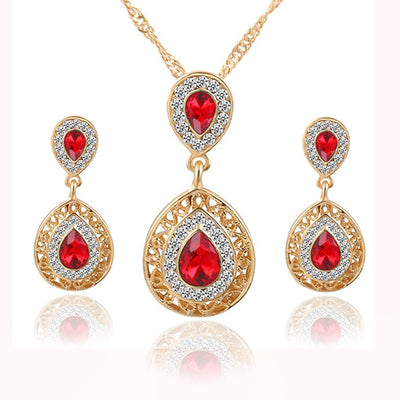 Conjunto de Aretes y Collar Coordinado - Image 8