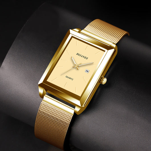 Reloj de Cuarzo para Hombre con Diseño Cuadrado - Image 9