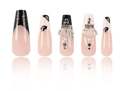 Uñas Postizas de Diamante Resistente - Diseño Europeo Premium - Image 65